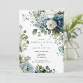 Waterverf Floral Vrijgezellenfeest Kaart (Staand voorkant)