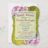 Waterverf Floral Vrijgezellenfeest Kaart (Achterkant)