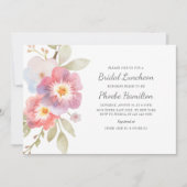 Waterverf Floral Vrijgezellenfeest Kaart (Voorkant)