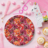 Waterverf Floral Vrijgezellenfeest Papieren Bordje (Feest)