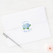 Waterverf Floral Vrijgezellenfeest Ronde Sticker (Envelop)