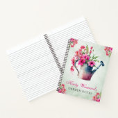 Waterverf Floral water in de lente Notitieboek (Binnen)