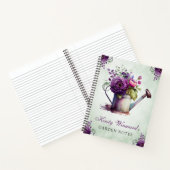 Waterverf Floral water in de lente Notitieboek (Binnen)