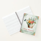 Waterverf Floral water in de lente Notitieboek (Binnen)