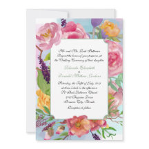 Waterverf Floral Weddenschap