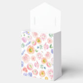 Waterverf Floral Wedding Bedankdoosjes (Geopend)