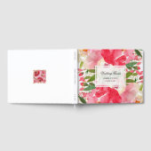 Waterverf Floral Wedding Gastenboek (Volledig)
