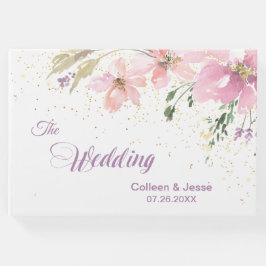 Waterverf Floral Wedding Gastenboek
