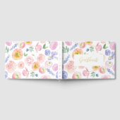 Waterverf Floral Wedding Gastenboek (Volledig)