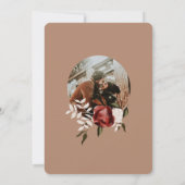 Waterverf Floral Wedding Invitations Save The Date (Achterkant)