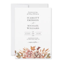 Waterverf Floral Wedding