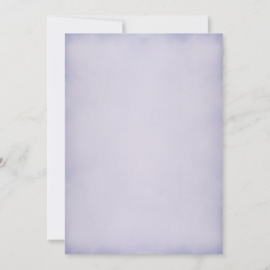  Waterverf Floral Wedding Kaart (Achterkant)