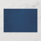 Waterverf Floral Wedding Reception Informatiekaartje (Achterkant)