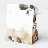 Waterverf Floral Wedding Rustic Wedding Fa Bedankdoosjes (Achterkant)