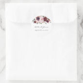 Waterverf Floral Wedding Sticker (Tas)