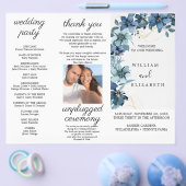 Waterverf Floral Wedding Summer Garden Flyer (Enkel)