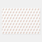 Waterverf Floral Wedding Summer Garden Inpakpapier Vel (Voorkant)