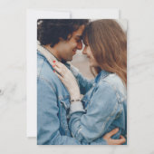 Waterverf Floral Wedding Uitnodiging (Achterkant)