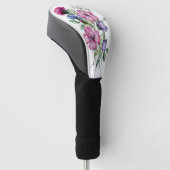 Waterverf Floral Wildflower Bouquet Golfheadcover (Schuin)