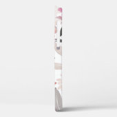Waterverf florale achtergrondpatroon, bloem, kunst Case-Mate iPhone case (Achterkant / Links)