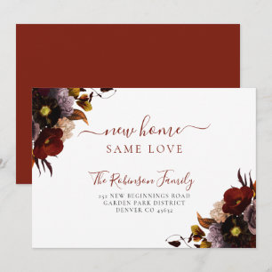 Waterverf florale elegant aankondiging