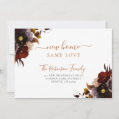 Waterverf florale elegant aankondiging (Voorkant)