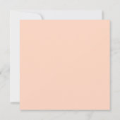 Waterverf florale, foliage Bachelorette Party Kaart (Achterkant)