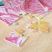 Waterverf florale illustratie legpuzzel (Zijkant)