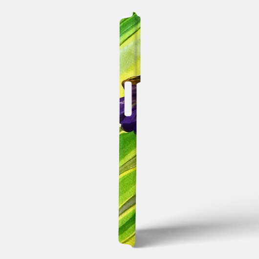 Waterverf florale irisbloem Case-Mate iPhone case (Achterkant / Rechts)