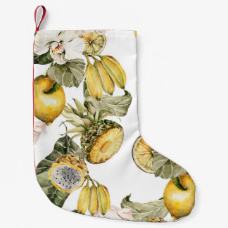 Waterverf florale naadloos patroon. Handgeschilder Kleine Kerstsok