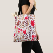 Waterverf florale naadloos patroon. Handgetekende  Tote Bag (Dichtbij)