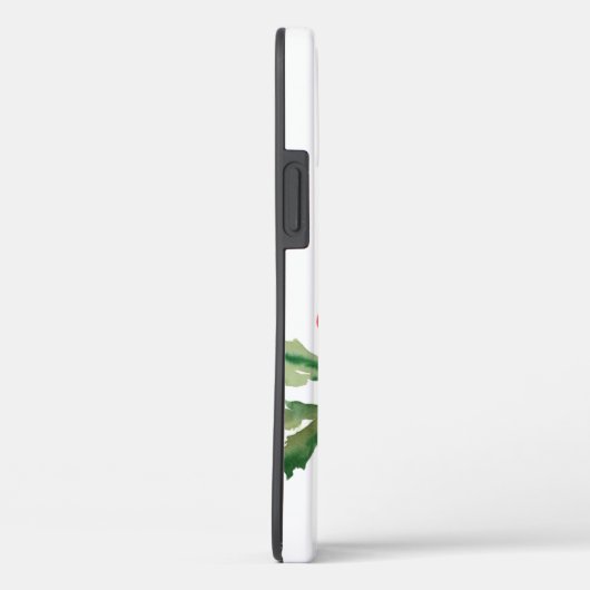 Waterverf florale naam Case-Mate iPhone case (Achterkant / Rechts)