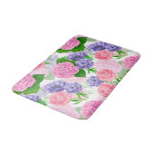 Waterverf florale patroon badmat (Gekanteld)