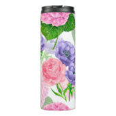 Waterverf florale patroon thermosbeker (Achterkant)