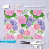 Waterverf florale patroon tissuepapier (Craft)