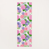 Waterverf florale patroon yogamat (Achterkant)