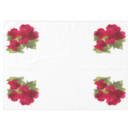Waterverf florale rozen Tablecloth Tafelkleed