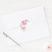 Waterverf florale sticker (Envelop)
