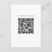 Waterverf florale succulente trouwaccommodatie informatiekaartje (Achterkant)