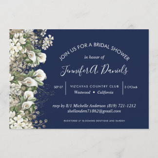 waterverf florale voor zomerbruiloft kaart