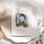 Waterverf florale vrijgezellenfeest kaart<br><div class="desc">Prachtige waterverf bloemenramen gecombineerd met elegant script voor uw speciale gelegenheid uitnodigingen. Bekijk onze winkel voor meer artikelen van dit collectie,  of neem contact met ons op via chat of e-mail voor een speciaal verzoek.</div>