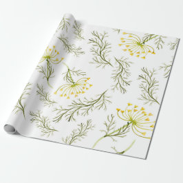 waterverf florale WRAPPINGPAPIER Cadeaupapier