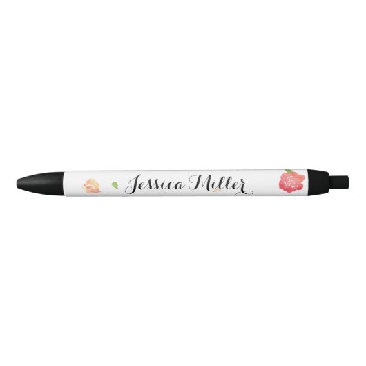  Waterverf Florals Aangepaste pen (Voorkant)