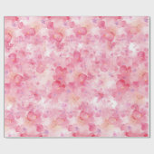 Waterverf Florals Cadeaupapier (Vlak)