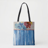 Waterverf Florals Canvas tas (Voorkant)