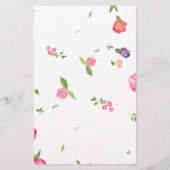  Waterverf Florals Craft Designer II Flyer (Achterkant)