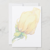 Waterverf Florals Hartelijk dank Bedankkaart (Achterkant)