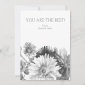  Waterverf Florals Jar Moederdag Kaart (Achterkant)