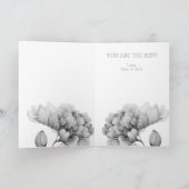  Waterverf Florals Moederdag Kaart (Binnen)