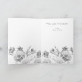  Waterverf Florals Moederdag Kaart (Binnen)